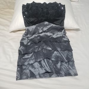 Blondie Nites Short Strapless Dress